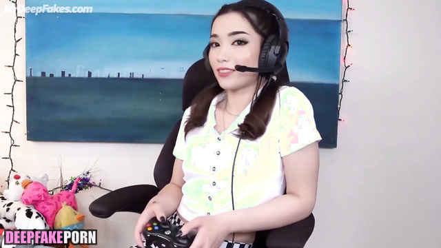 Lustful Emiru wants to be fucked during console playing - fakeapp