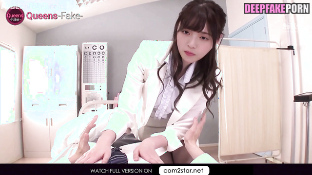 齋藤 飛鳥 乃木坂46 sexy nurse is going to fuck her patient - Asuka Saito fakeapp
