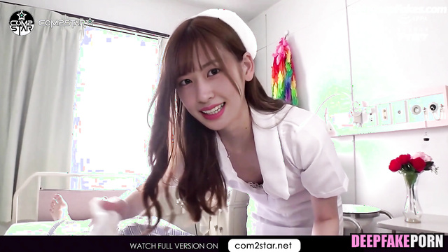 Sexy idol Yujin is nurse who loves to seduce patients アイヴ IVE セクシーアイドル