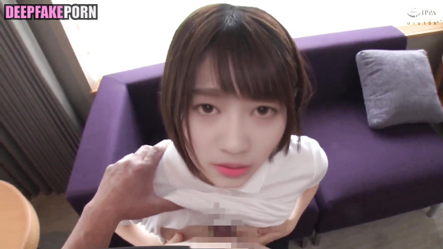 Japanese fake idol Terada Ranze is creampied (寺田蘭世 乃木坂46 ディープフェイク エロ) [PREMIUM]