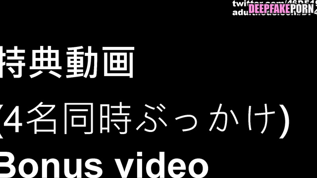 Japanese star Yoshioka Riho at bukkake session / 吉岡里帆 フェイクポルノ [PREMIUM]