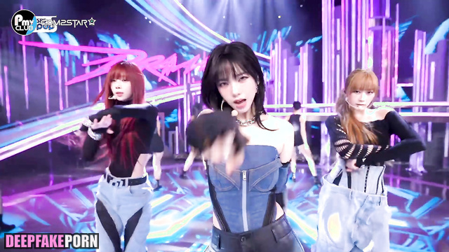 케이팝 K-pop idols of 에스파 aespa performed their dances on stage (compilation) [PREMIUM]