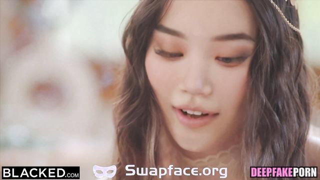 Whore making professional handjob to black cock / Chaewon ai アイズワン 本物の偽物