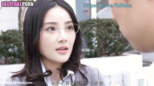 She almost had sex at the funeral, Li Xiaolu (李小璐 智能換臉) deepfake video