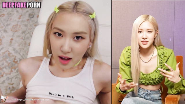 Mature lover cumed on her shaved pussy - 로제 블랙핑크 - Rose pov celeb sex