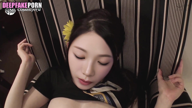 Stewardess got cool orgasm with her pilot (Karina Aespa ai) 카리나 에스파 [PREMIUM]