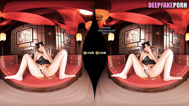 Brunette showed pussy in asian sex salon - Mina (トゥワイス セックステープ) A.I. [PREMIUM]