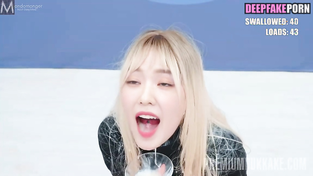 All of our cum comes to Irene's mouth porn 포르노 아이린 Red Velvet 레드벨벳 [PREMIUM]