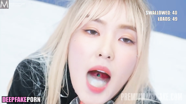 All of our cum comes to Irene's mouth porn 포르노 아이린 Red Velvet 레드벨벳 [PREMIUM]