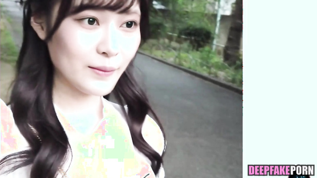 アイズワン Minju sucks my cock patiently pov IZ*ONE キムミンジュ fake porn フェイクポルノ