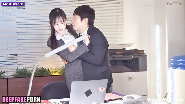 トゥワイス Mina couldn't resist from cheating at work ディープフェイク deepfake TWICE