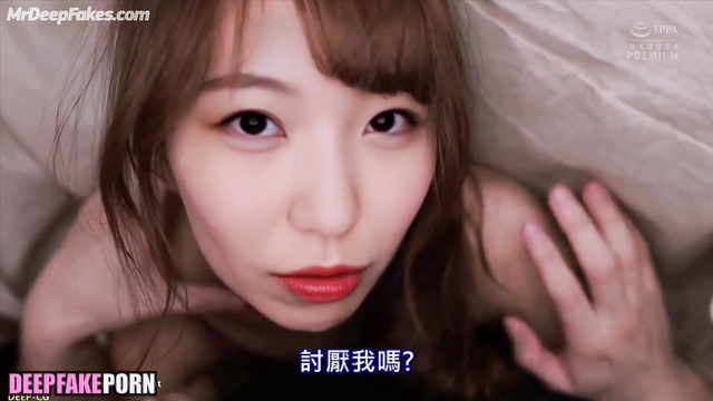 Tender prelude with Jiheon (백지헌 프로미스나인) under your sheet - face swap