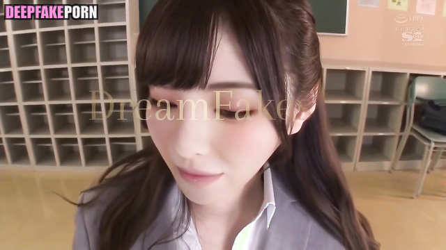 With 浜辺美波 naughty Hamabe Minami my lessons are MORE interesting AI 人工知能