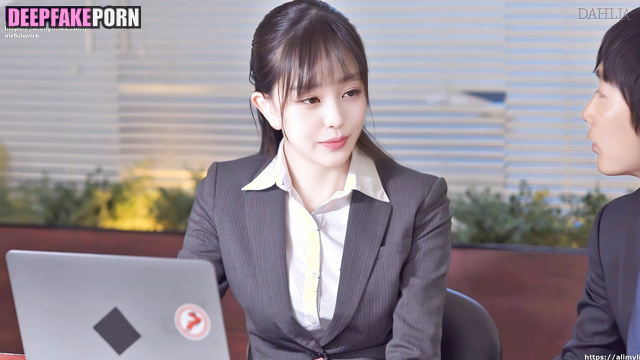 アイヴ ディープフェイクビデオ Wonyoung decided to have sex adventure in an office ai [PREMIUM]