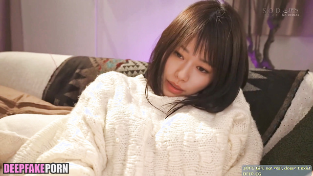 She allowed them to fuck her, fake Maika Yamamoto (山本舞香 情熱的なセックス)