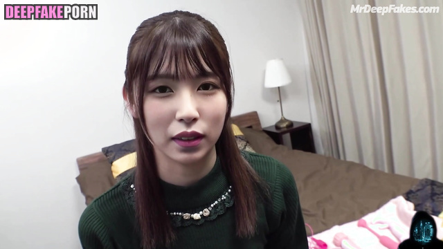 She first satisfied herself and then got sex / Mina (トゥワイス ポルノ) face swap