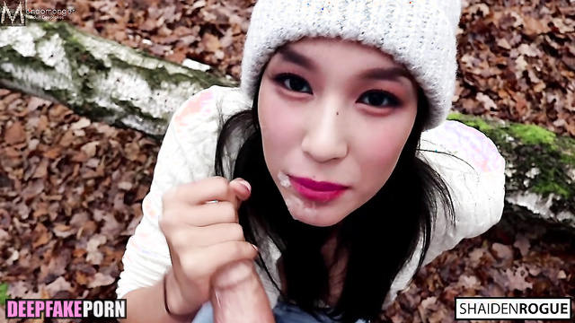 トゥワイス 本物の偽物 beauty Mina doing obscene things in the park - real fake [PREMIUM]