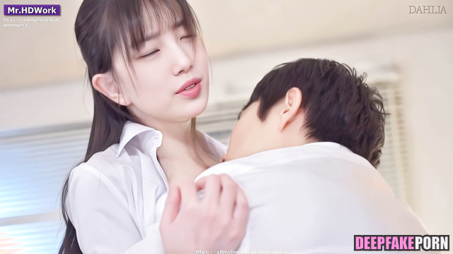 Lustful colleague fucked her right in the office / Suzy (수지 미쓰에이) A.I. [PREMIUM]