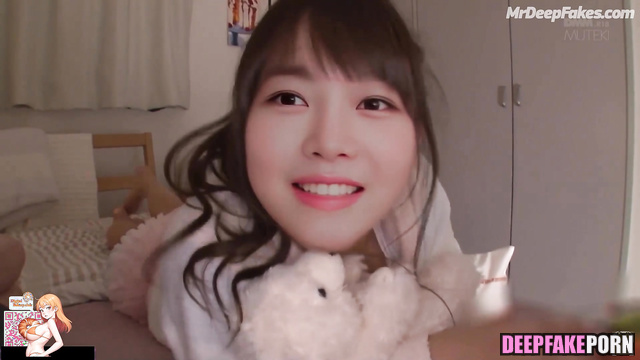 A nice evening sitting ended with sex, Rei deepfake video レイ ディープフェイク