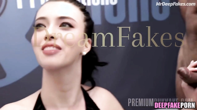 迪丽热巴 迪力木拉提 智能換臉 Dilireba smart face change / bukkake in the star's house