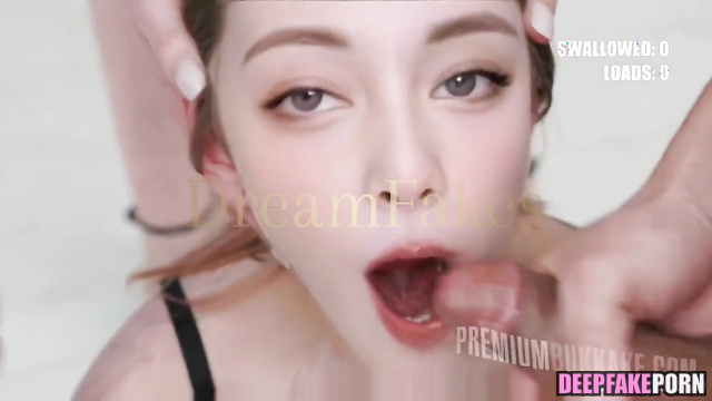 Sexy つうぃ Tzuyu plays with two big dicks トゥワイス TWICE ディープフェイク deepfake