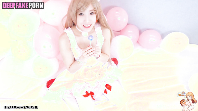 宇宙少女 ディープフェイク Luda knows what she wants from these two cocks, face swap