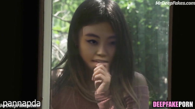 She caught a black guy jerking off and got excited, fake Potastic Panda