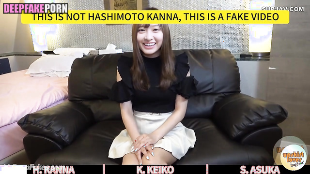Kanna Hashimoto x Keiko Kitagawa x Asuka Saito show how wet their hole is 人工知能 a.i.