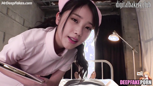 She made you cum sweetly - pov sex scenes with nurse IU (아이유 딥 페이크 에로틱)