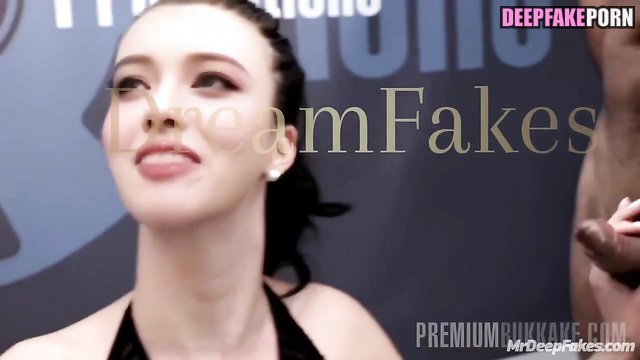 Dirty slut enjoying sperm on her lips and her hair 설윤 엔믹스 Sullyoon A.I.