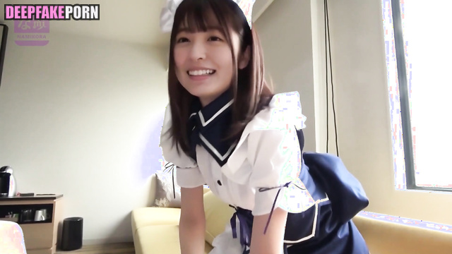 This tiny housemaid is a big and lustful slut ai Endo Sakura 遠藤 さくら 乃木坂46