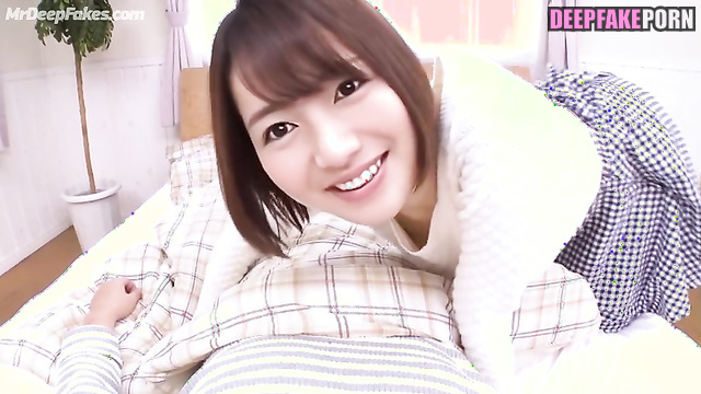 磯山さやか/Sayaka Isoyama had just woke up and already got creampied ディープフェイク deepfake