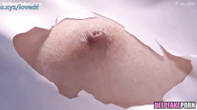 He playing with her nipples using brushes (Zhou Ye fetish ai scene) 周也 换脸