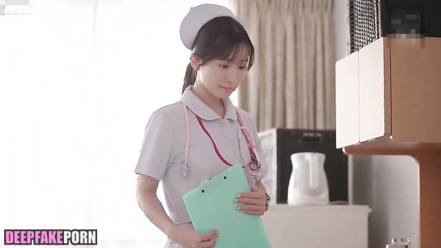 ディープフェイク To make patients happy nurse Matsumoto Marika/松本 まりか fucks hard deepfake