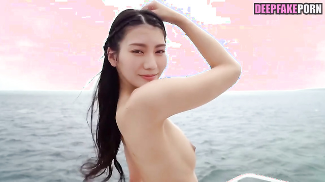 Chill with sexy beauty 松下 奈緒 Matsushita Nao who shows sexy body fake porn フェイクポルノ