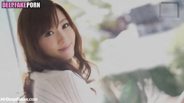 First sex made an impression on her, Kyoko Fukada face swap 深田 恭子 セックスシーン