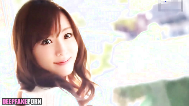 First sex made an impression on her, Kyoko Fukada face swap 深田 恭子 セックスシーン