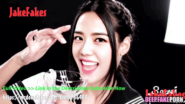 Jisoo 지수 makes herself tasty cocktail from cum Korean 한국어 BLACKPINK 블랙핑크