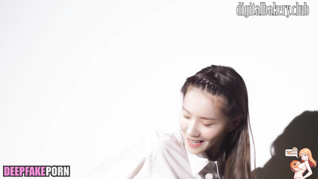 Schoolgirl came to an intimate photo session - Yoona (少女時代 人工知能) A.I.