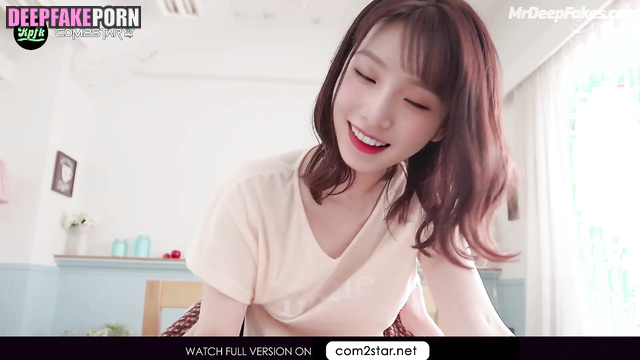 Fake Taeyeon (少女時代 ディープフェイクビデオ) is going to fuck you after hot kisses