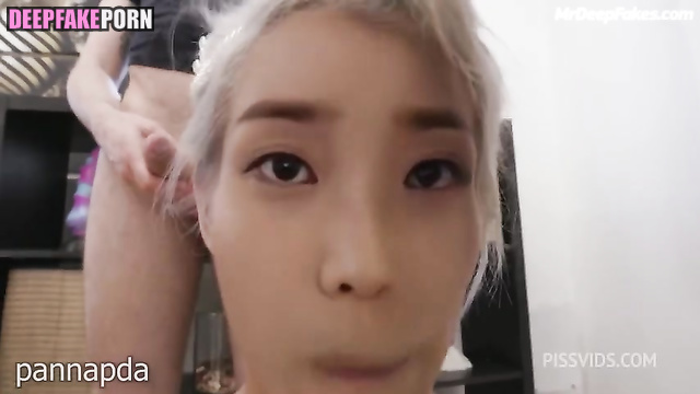 Lustful bride IU (아이유 가짜 포르노) was fucked by more than 5 guys - fakeapp