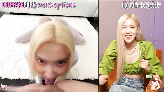 Wild bitch Rose (로제 블랙핑크) does everything to please men - deepfake porn