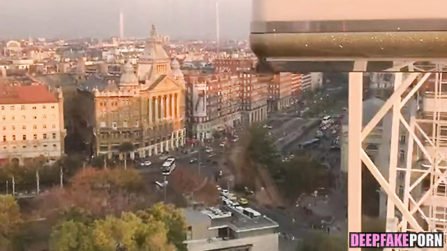 Babe did a great job by her mouth at extreme heights, fake IU 조이 진짜 가짜