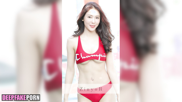 Jessica always wanted to try fuck in the pool / 少女時代 ディープフェイクビデオ ai