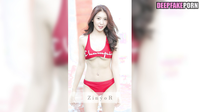 少女時代 ディープフェイクビデオ young Yoona wants to try fuck in the pool - fakeapp