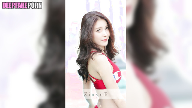 (아이유 딥페이크 영상) IU likes to pick up guys near pools - solo face swap