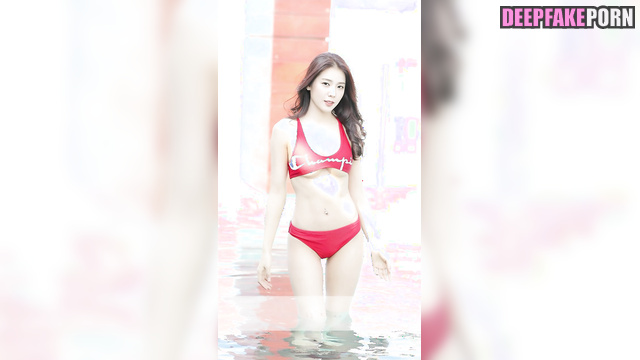 Babe wants you to seduce her near the own pool / 지수 블랙핑크 Jisoo solo ai [PREMIUM]