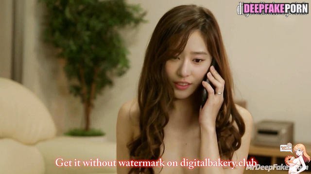 AI Minju アイズワン ヌード jumped on a cock and told on the phone simultaneously