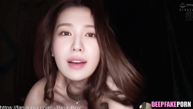 Missionary sex scenes with moaning Wendy (웬디 레드벨벳) smart face change [PREMIUM]