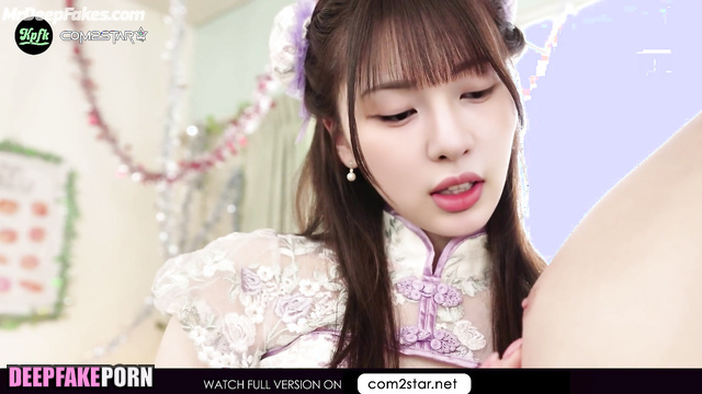 (배이 엔믹스) Bae flirting with nipples her boyfriend - deepfake video